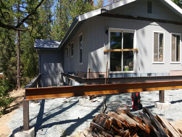 DS Welding & Fabrication Residential Deck Renovation.