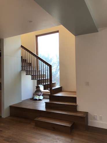 Staircase Single Beam Structure completed