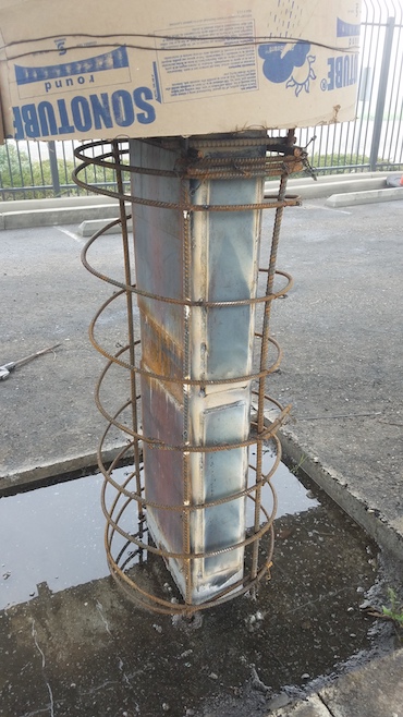 steel Structural post.