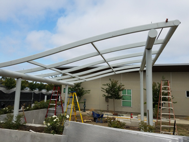 Sun Shade Structure view nine.